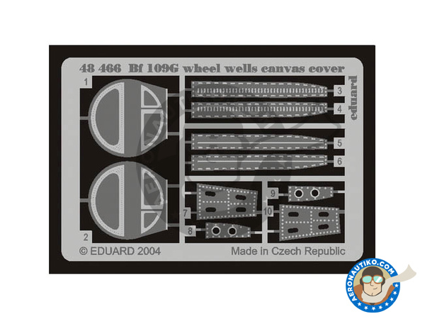 Image 5: Messerschmitt Bf 109 G-2 | Big ED set in 1/48 scale manufactured by Eduard (ref. EDBIG4849)