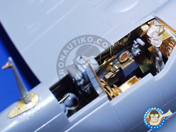 Image 11: Supermarine Spitfire Mk. Vb | Big ED set in 1/48 scale manufactured by Eduard (ref. EDBIG4851)