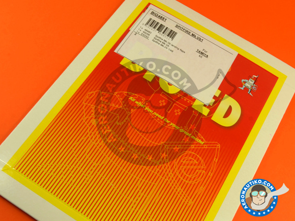 Image 13: Supermarine Spitfire Mk. Vb | Big ED set in 1/48 scale manufactured by Eduard (ref. EDBIG4851)