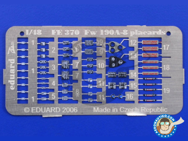 Image 1: Focke-Wulf Fw 190 Würger A-5 | Big ED set in 1/48 scale manufactured by Eduard (ref. EDBIG4893)