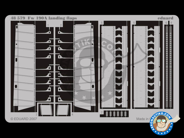 Image 5: Focke-Wulf Fw 190 Würger A-5 | Big ED set in 1/48 scale manufactured by Eduard (ref. EDBIG4893)