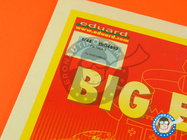 Image 7: Focke-Wulf Fw 190 Würger A-5 | Big ED set in 1/48 scale manufactured by Eduard (ref. EDBIG4893)