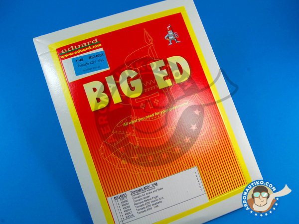 Image 2: Panavia Tornado ADV | Big ED set in 1/48 scale manufactured by Eduard (ref. EDBIG4951)