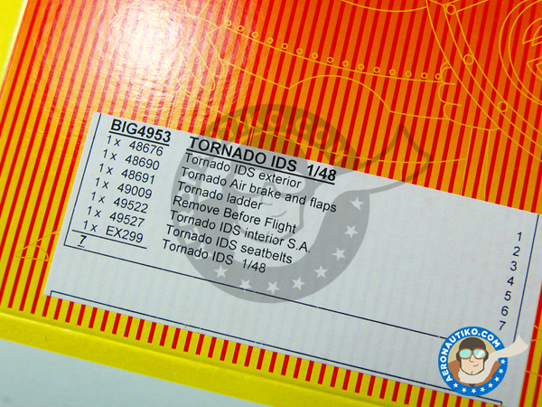 Image 1: Panavia Tornado IDS | Big ED set in 1/48 scale manufactured by Eduard (ref. EDBIG4953)