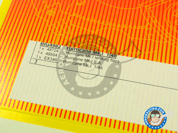 Image 1: Hawker Hurricane Mk. I | Big ED set in 1/48 scale manufactured by Eduard (ref. EDBIG4982)