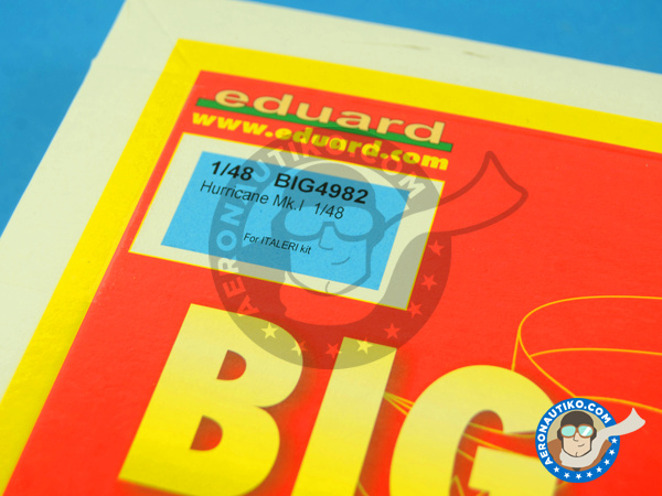 Image 2: Hawker Hurricane Mk. I | Big ED set in 1/48 scale manufactured by Eduard (ref. EDBIG4982)