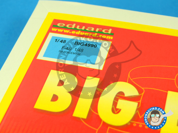 Image 1: McDonnell Douglas F-4 Phantom II B | Big ED set in 1/48 scale manufactured by Eduard (ref. EDBIG4990)