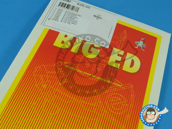 Image 2: Boeing B-17 Flying Fortress G | Big ED set in 1/72 scale manufactured by Eduard (ref. EDBIG7267)