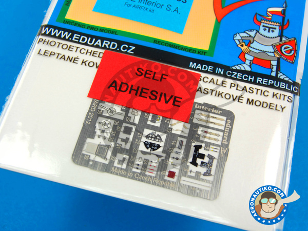 Image 2: Messerschmitt Bf 109 E | Photo-etched parts in 1/72 scale manufactured by Eduard (ref. EDSS453)