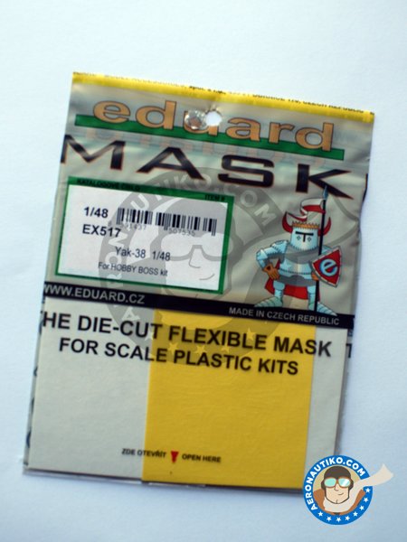 Yak-38 | Masks in 1/48 scale manufactured by Eduard (ref. EX517) image