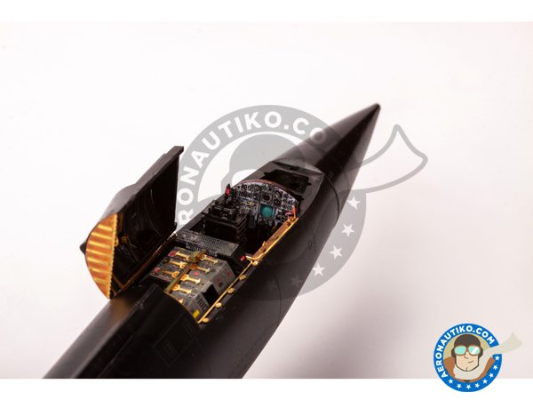 Image 1: F-104G late | Photo-etched parts in 1/48 scale manufactured by Eduard (ref. FE1038)