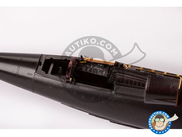 Image 3: F-104G late | Photo-etched parts in 1/48 scale manufactured by Eduard (ref. FE1038)