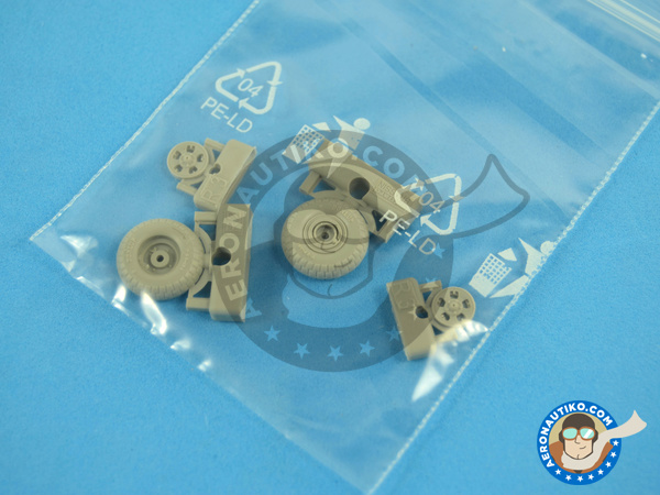 Image 6: Supermarine Spitfire Mk. IXc | Detail up set in 1/48 scale manufactured by Eduard (ref. SIN64808)