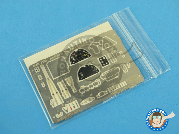 Image 8: Supermarine Spitfire Mk. IXc | Detail up set in 1/48 scale manufactured by Eduard (ref. SIN64808)