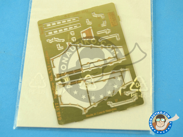 Image 8: Supermarine Spitfire Mk. XVI Bubbletop | BIG SIN in 1/48 scale manufactured by Eduard (ref. SIN64821)