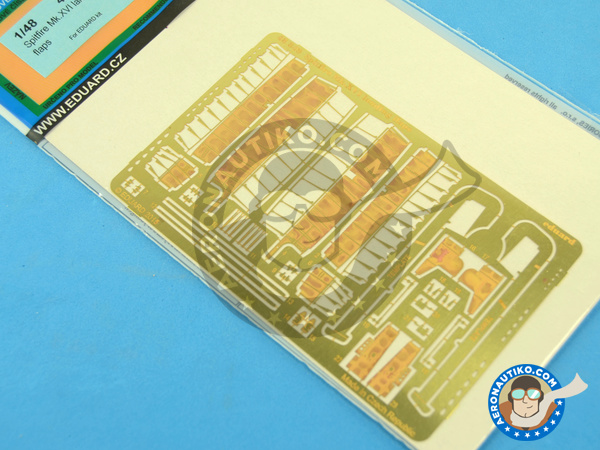 Image 10: Supermarine Spitfire Mk. XVI Bubbletop | BIG SIN in 1/48 scale manufactured by Eduard (ref. SIN64821)