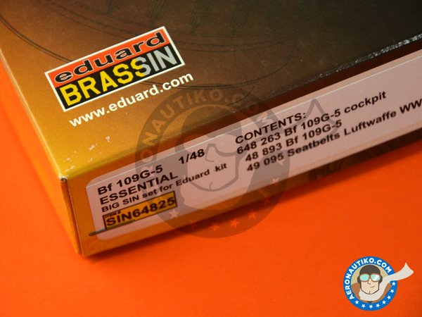 Image 2: Messerschmitt Bf 109 G-5 | BIG SIN in 1/48 scale manufactured by Eduard (ref. SIN64825)