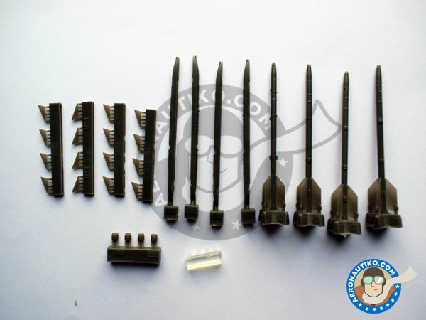 Image 3: Set de armamento para el Grumman F-14 Tomcat A | BIG SIN en escala 1/48 fabricado por Eduard (ref. SIN64828)
