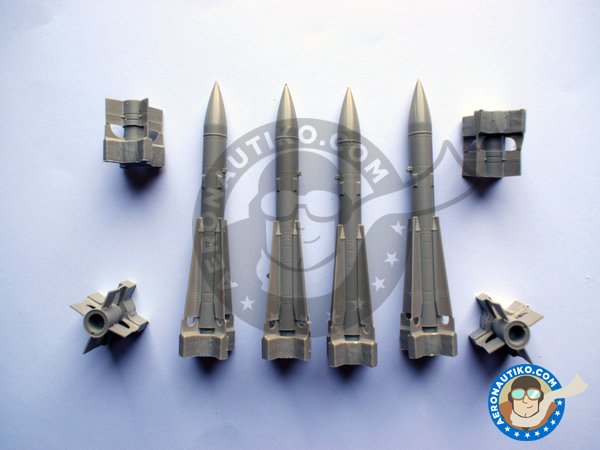 Image 4: Set de armamento para el Grumman F-14 Tomcat A | BIG SIN en escala 1/48 fabricado por Eduard (ref. SIN64828)