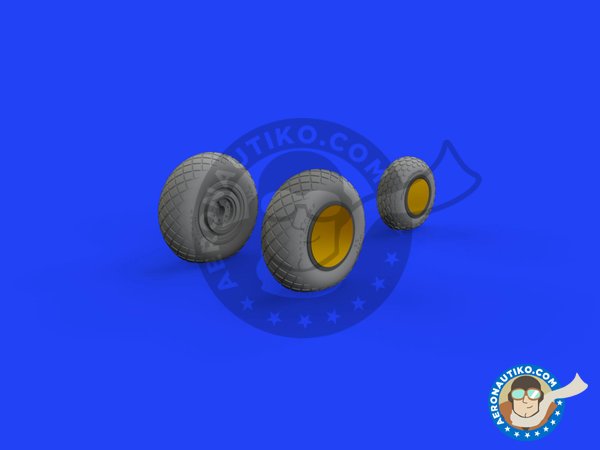 Image 2: Kit de mejora para P-38F/G | BIG SIN en escala 1/48 fabricado por Eduard (ref. SIN64866)