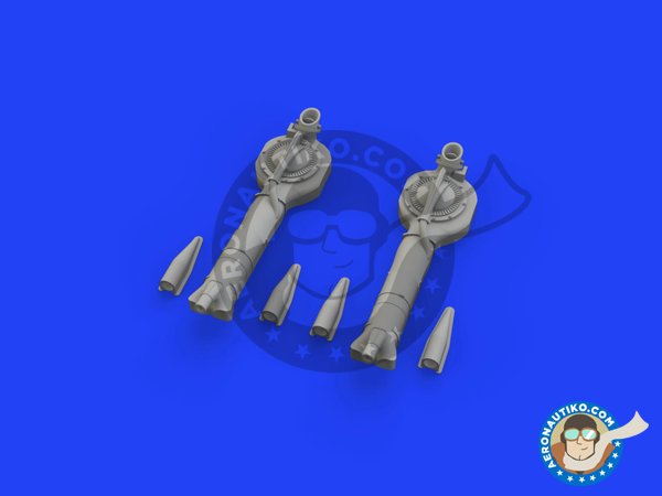 Image 7: Kit de mejora para P-38F/G | BIG SIN en escala 1/48 fabricado por Eduard (ref. SIN64866)