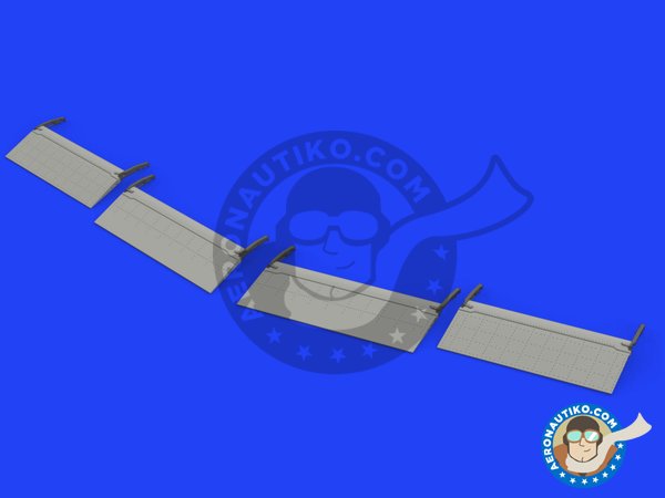 Image 10: Kit de mejora para P-38F/G | BIG SIN en escala 1/48 fabricado por Eduard (ref. SIN64866)