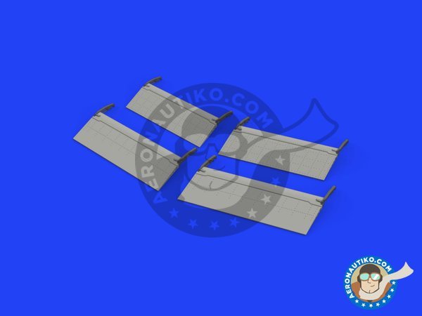 Image 11: Kit de mejora para P-38F/G | BIG SIN en escala 1/48 fabricado por Eduard (ref. SIN64866)