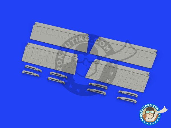 Image 12: Kit de mejora para P-38F/G | BIG SIN en escala 1/48 fabricado por Eduard (ref. SIN64866)