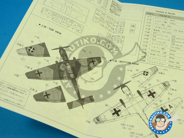 Image 8: Junkers Ju-87 Stuka B/R | Airplane kit in 1/72 scale manufactured by Fujimi (ref. FJ25013)