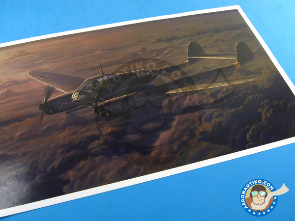 Image 1: Focke-Wulf Fw 189 Uhu A-1 Nacht Jäger | Airplane kit in 1/48 scale manufactured by Great Wall Hobby (ref. L4801)