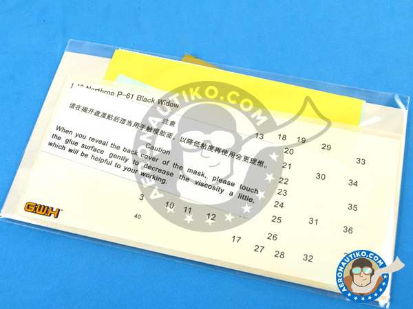 Image 2: Northrop P-61 Black Widow A Glass Nose | Airplane kit in 1/48 scale manufactured by Great Wall Hobby (ref. L4806)