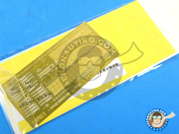 Image 13: Focke-Wulf Fw 189 Uhu A-1 Sonderaktion Scnheekufen | Airplane kit in 1/48 scale manufactured by Great Wall Hobby (ref. L4808)