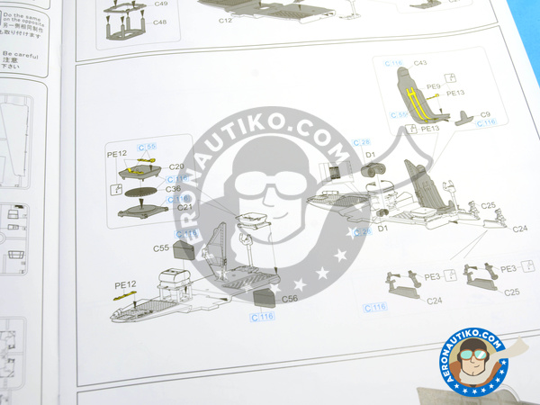 Image 15: Focke-Wulf Fw 189 Uhu A-1 Sonderaktion Scnheekufen | Airplane kit in 1/48 scale manufactured by Great Wall Hobby (ref. L4808)
