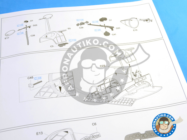 Image 16: Focke-Wulf Fw 189 Uhu A-1 Sonderaktion Scnheekufen | Airplane kit in 1/48 scale manufactured by Great Wall Hobby (ref. L4808)