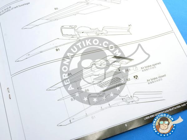 Image 18: Focke-Wulf Fw 189 Uhu A-1 Sonderaktion Scnheekufen | Airplane kit in 1/48 scale manufactured by Great Wall Hobby (ref. L4808)