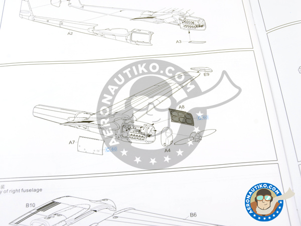 Image 19: Focke-Wulf Fw 189 Uhu A-1 Sonderaktion Scnheekufen | Airplane kit in 1/48 scale manufactured by Great Wall Hobby (ref. L4808)