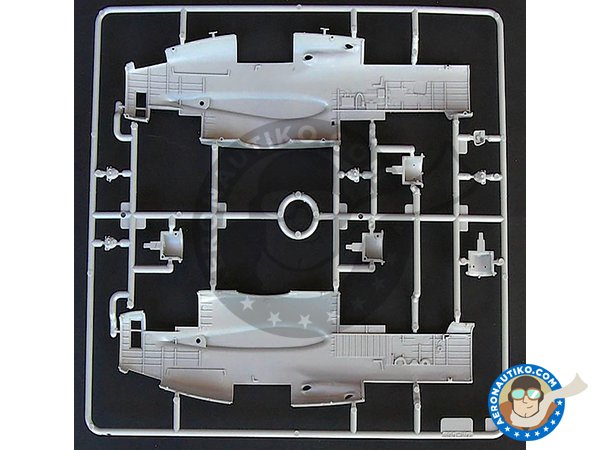 Image 1: Northrop P-61B 'Black Widow' WWII USAAF - Last Shoot Down 1945 | Maqueta de avión en escala 1/48 fabricado por Great Wall Hobby (ref. L4810)