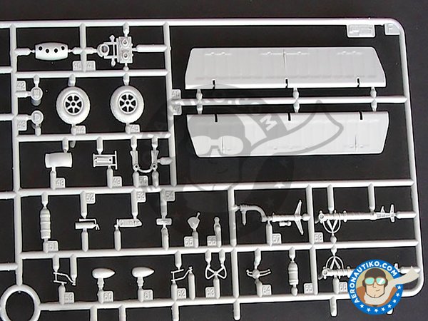 Image 5: Northrop P-61B 'Black Widow' WWII USAAF - Last Shoot Down 1945 | Maqueta de avión en escala 1/48 fabricado por Great Wall Hobby (ref. L4810)