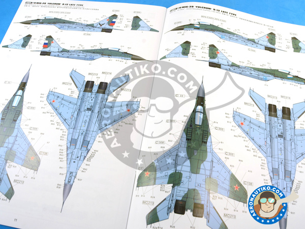 Image 27: Mikoyan MiG-29 Fulcrum 9-12 Late type | Airplane kit in 1/48 scale manufactured by Great Wall Hobby (ref. L4811)