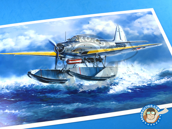 Image 1: Douglas TBD Devastator 1a Floatplane | Airplane kit in 1/48 scale manufactured by Great Wall Hobby (ref. L4812)