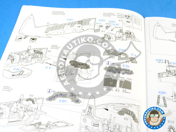 Image 21: Douglas TBD Devastator 1a Floatplane | Airplane kit in 1/48 scale manufactured by Great Wall Hobby (ref. L4812)