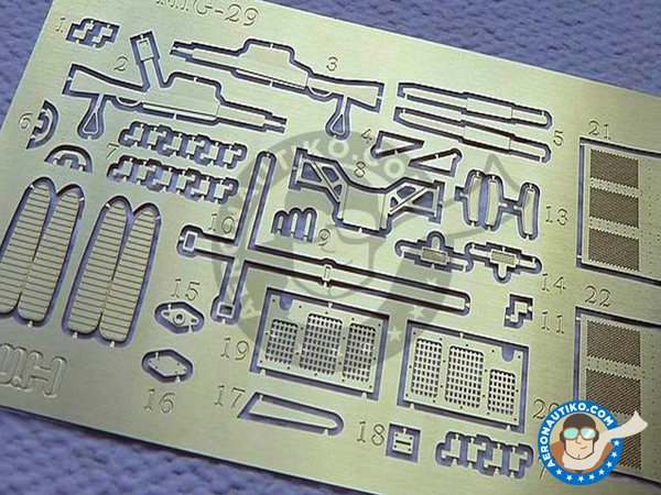 Image 3: MiG-29 "Fulcrum C" 9-13 | Airplane kit in 1/48 scale manufactured by Great Wall Hobby (ref. L4813)