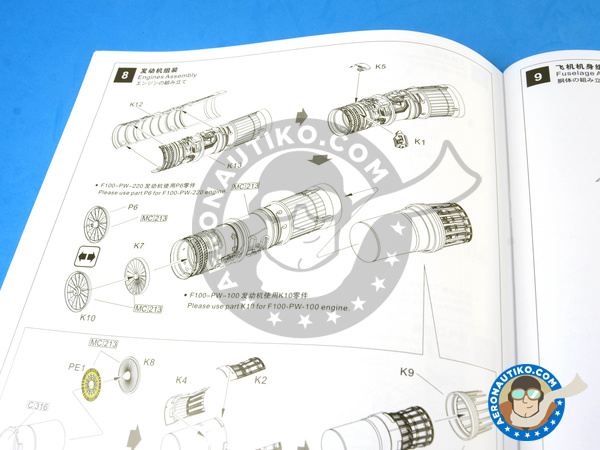 Image 25: McDonnell Douglas F-15 Eagle B / D | Airplane kit in 1/48 scale manufactured by Great Wall Hobby (ref. L4815)