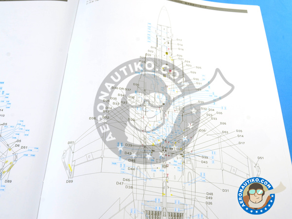 Image 32: McDonnell Douglas F-15 Eagle B / D | Airplane kit in 1/48 scale manufactured by Great Wall Hobby (ref. L4815)