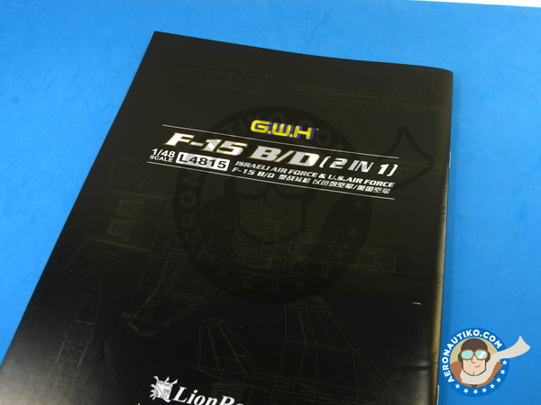 Image 36: McDonnell Douglas F-15 Eagle B / D | Airplane kit in 1/48 scale manufactured by Great Wall Hobby (ref. L4815)