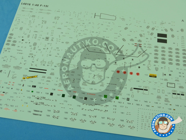 Image 29: McDonnell Douglas F-15 Eagle I | Airplane kit in 1/48 scale manufactured by Great Wall Hobby (ref. L4816)