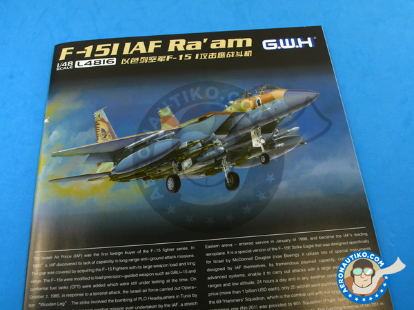 Image 30: McDonnell Douglas F-15 Eagle I | Airplane kit in 1/48 scale manufactured by Great Wall Hobby (ref. L4816)