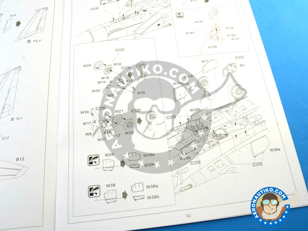 Image 36: McDonnell Douglas F-15 Eagle I | Airplane kit in 1/48 scale manufactured by Great Wall Hobby (ref. L4816)