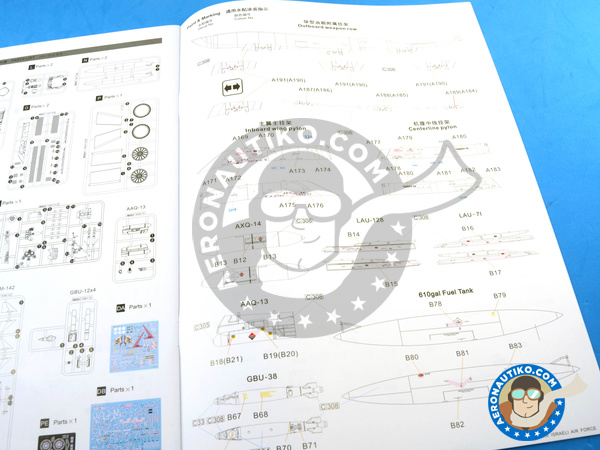 Image 40: McDonnell Douglas F-15 Eagle I | Airplane kit in 1/48 scale manufactured by Great Wall Hobby (ref. L4816)