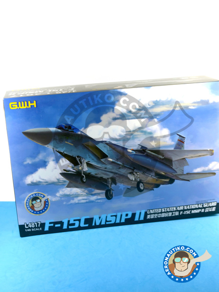 McDonnell Douglas F-15 Eagle C MSIP II | Airplane kit in 1/48 scale manufactured by Great Wall Hobby (ref. L4817) image